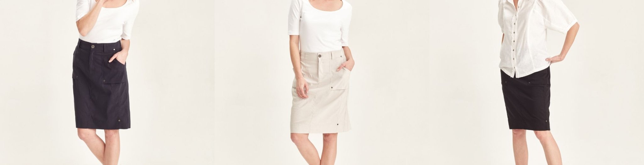 Verge top summer skirts