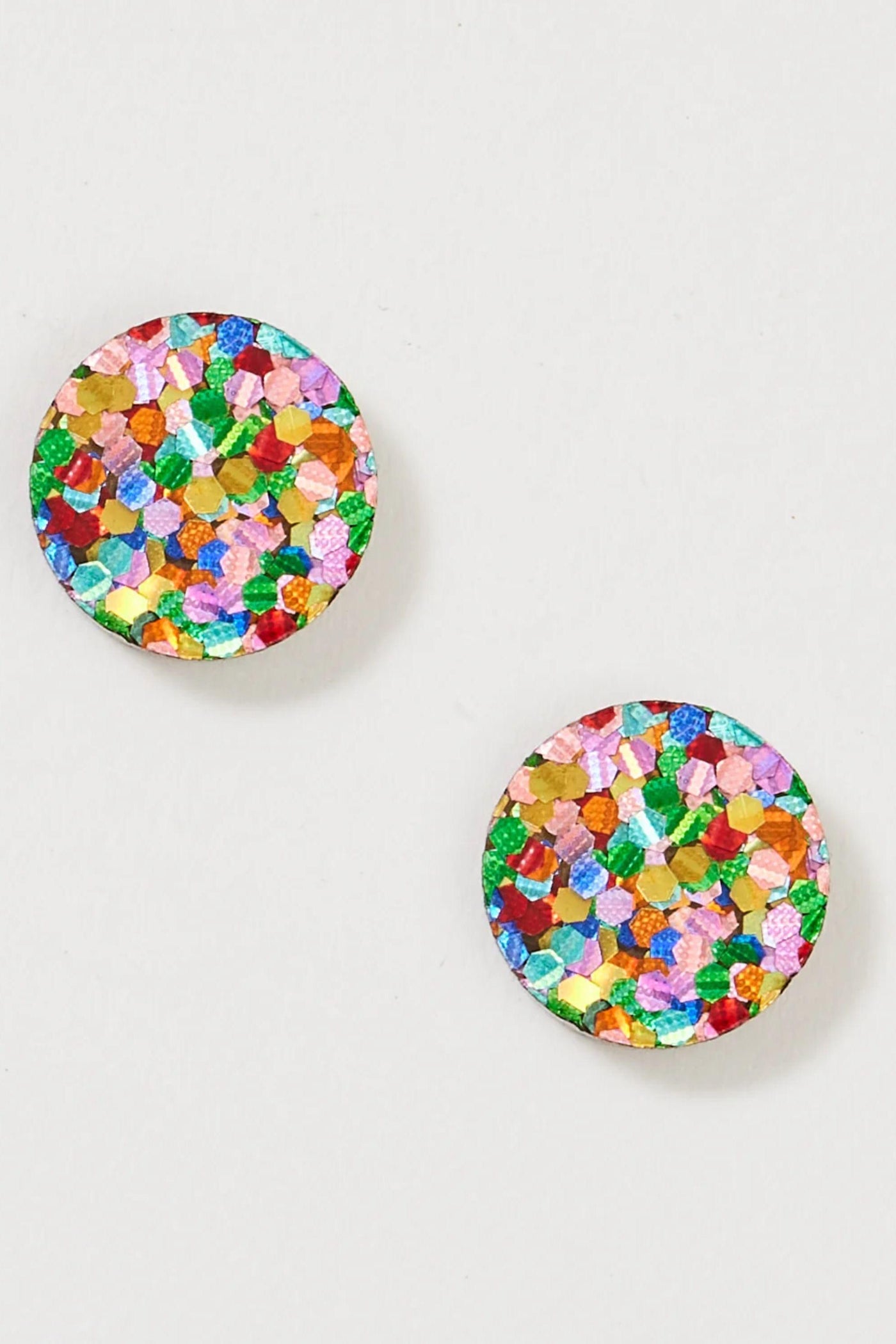 MINI CIRCLE STUD EARRINGS