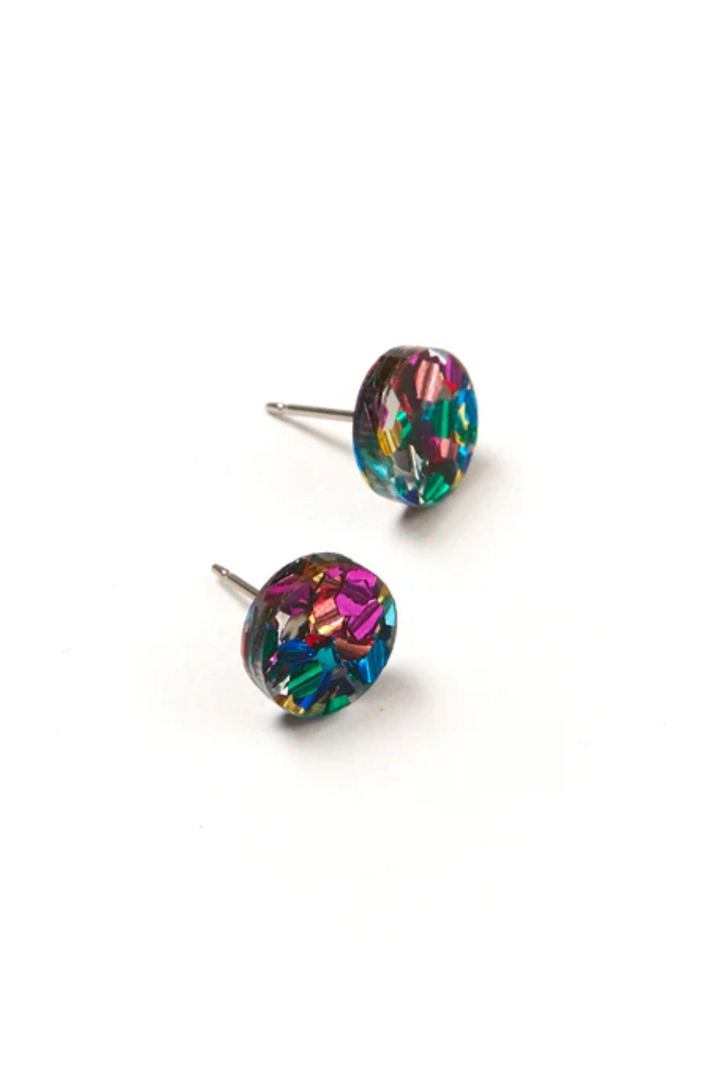 CIRCLE STUD EARRINGS