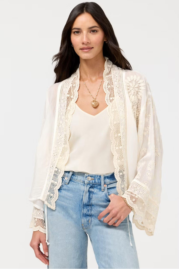 SANDRA PATCHED KIMONO - C46126-5