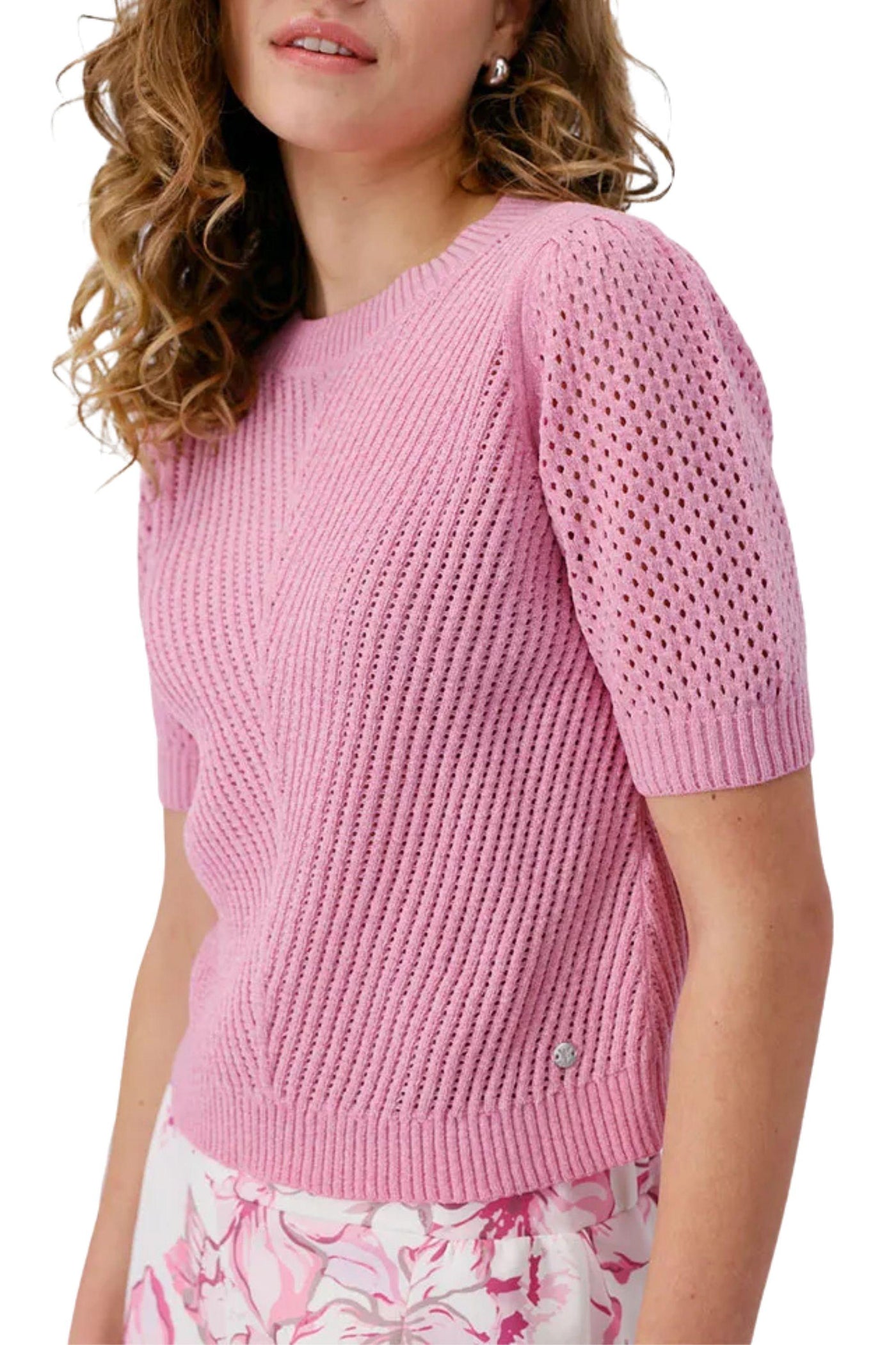 KNITTED TEE - 409270MNR TOP
