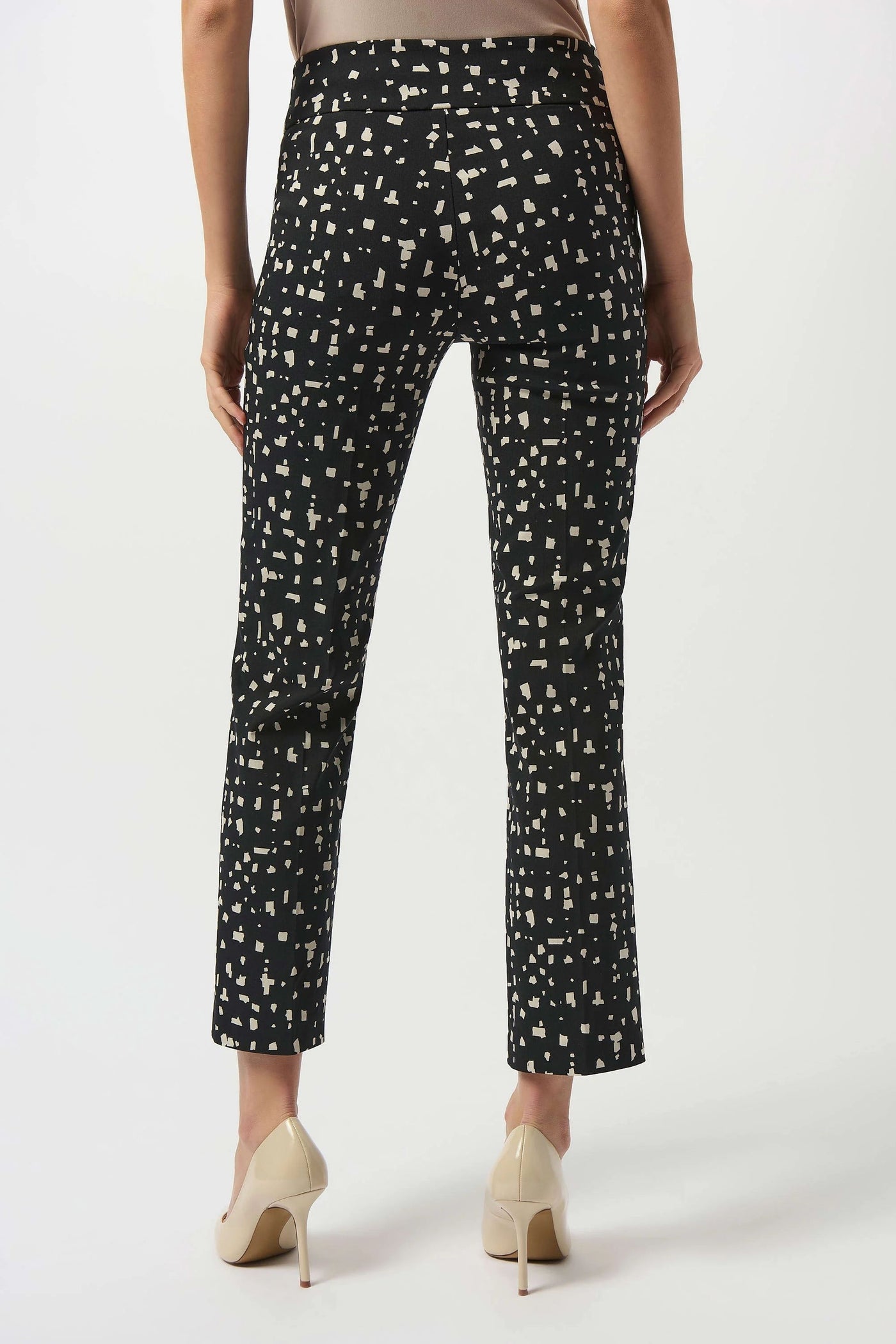ABSTRACT PRINT PULL-ON PANTS - 253097JR