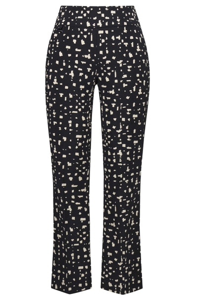 ABSTRACT PRINT PULL-ON PANTS - 253097JR