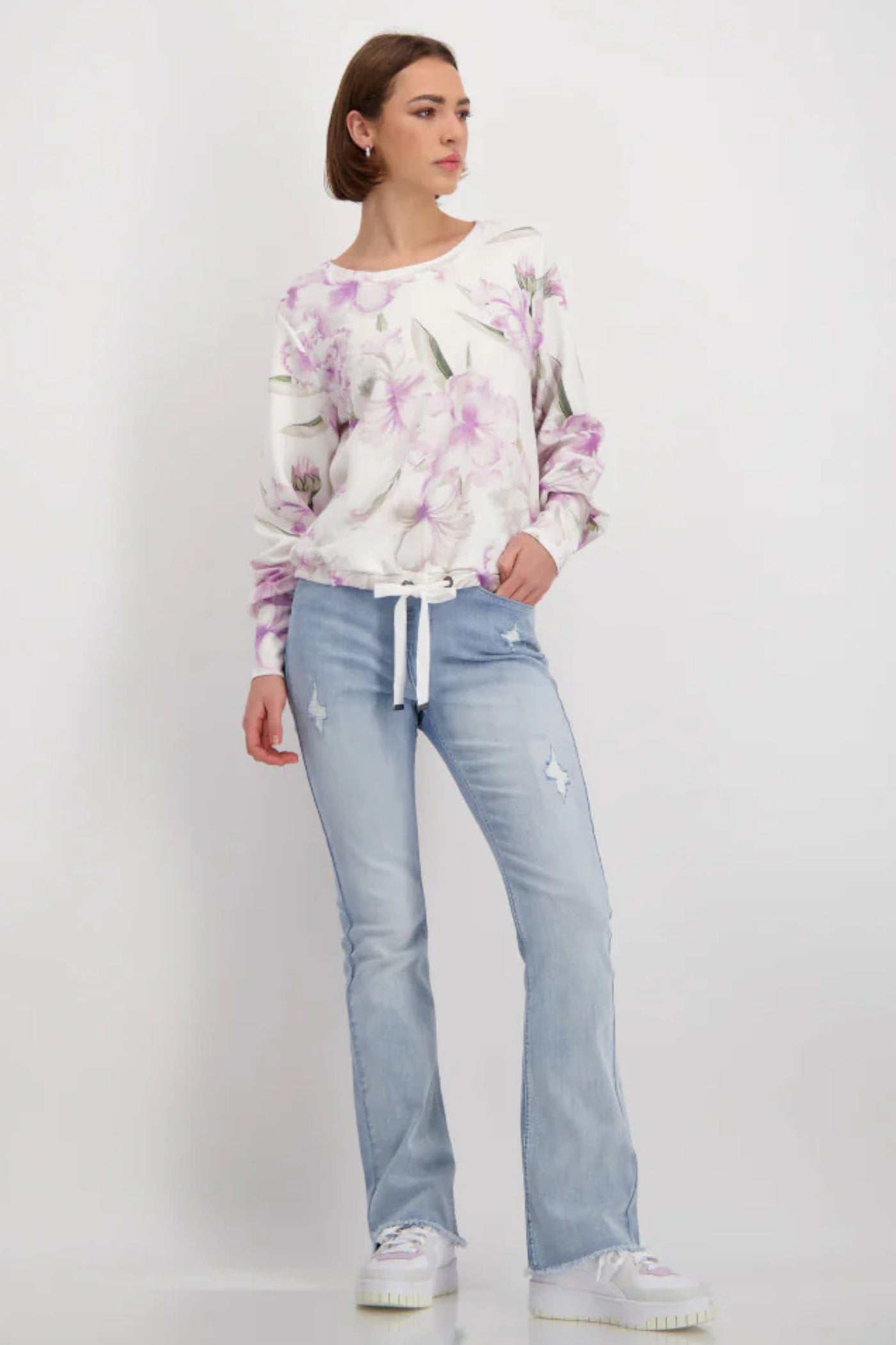 FLORAL TOP - 408232MNR