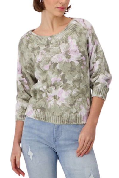 FLORAL KNIT - 408338MNR