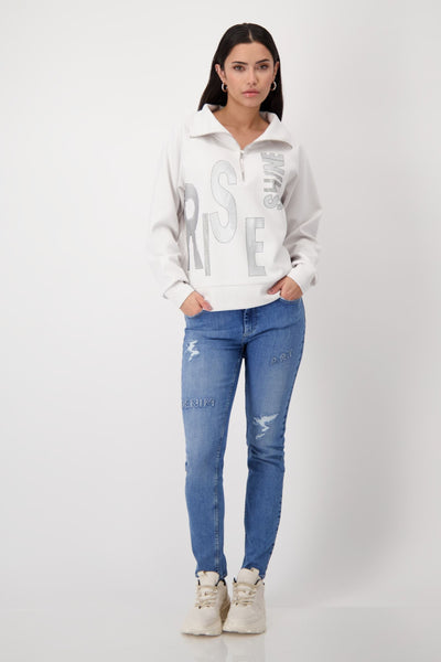 HALF ZIP KNIT - 408346MNR