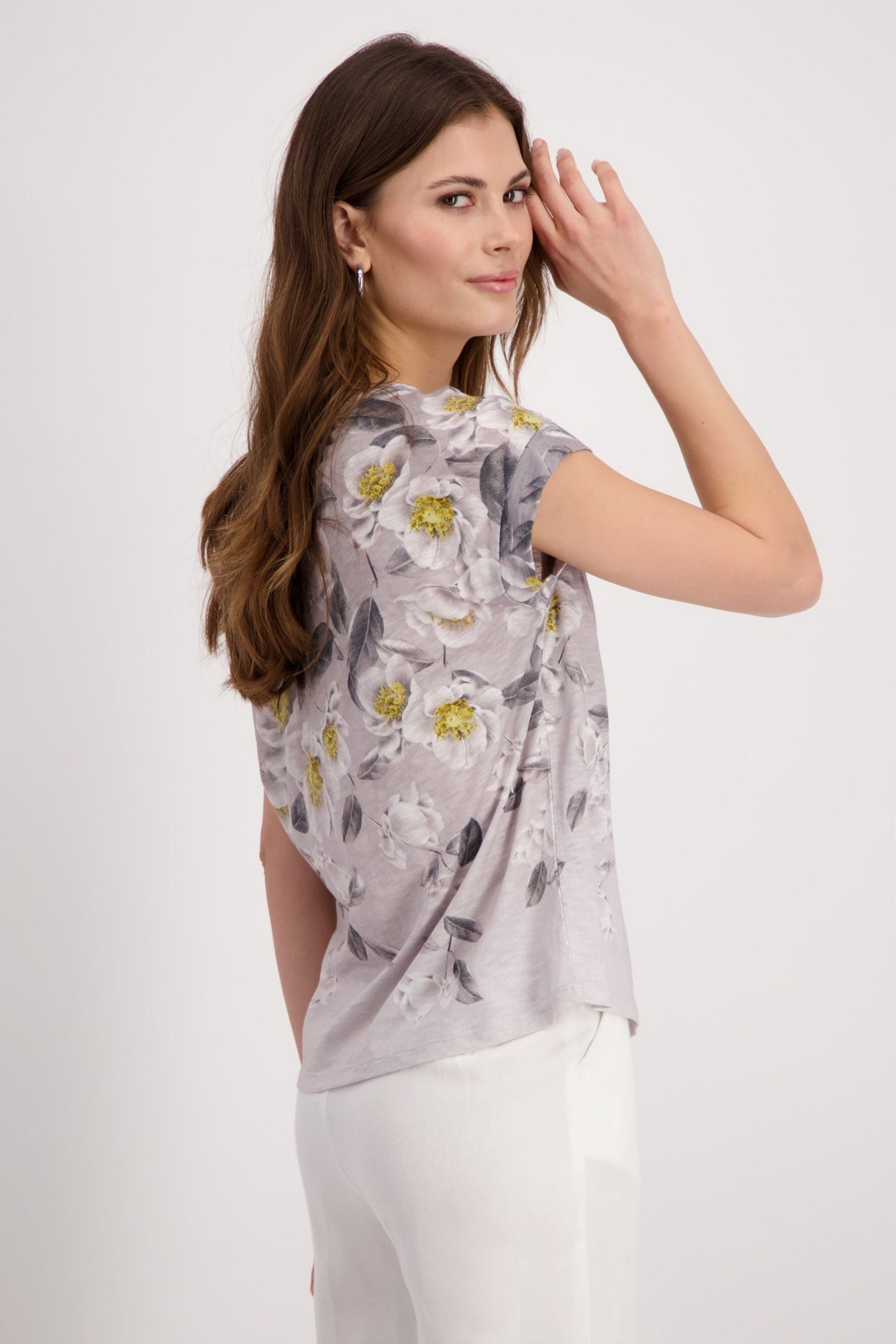 FLORAL TEE - 408661MNR