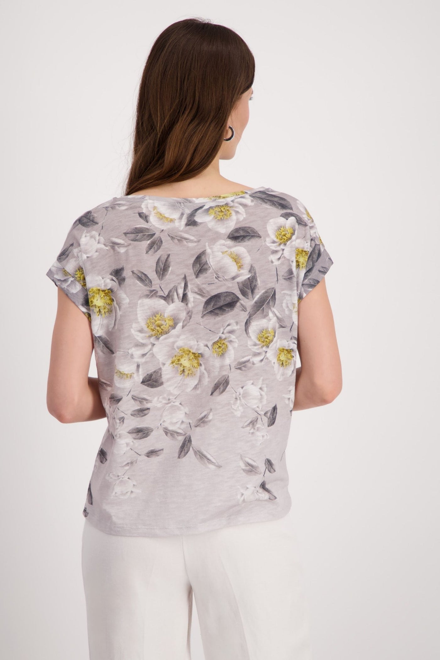 FLORAL TEE - 408661MNR