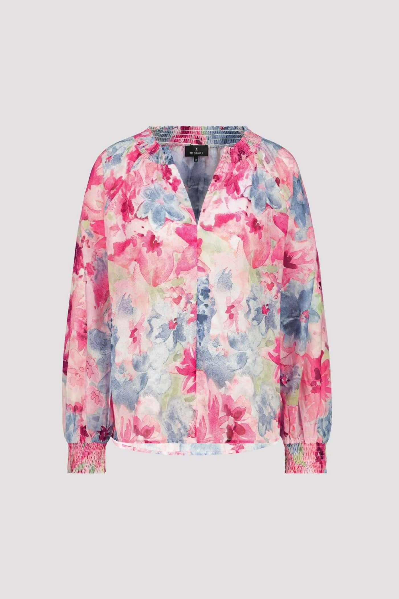 FLORAL BLOUSE - 408917MNR