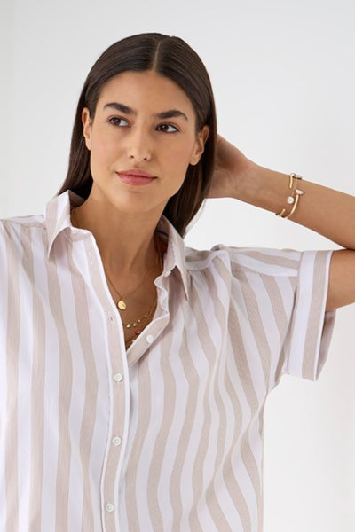 VIV STRIPE SHIRT - 44-6958