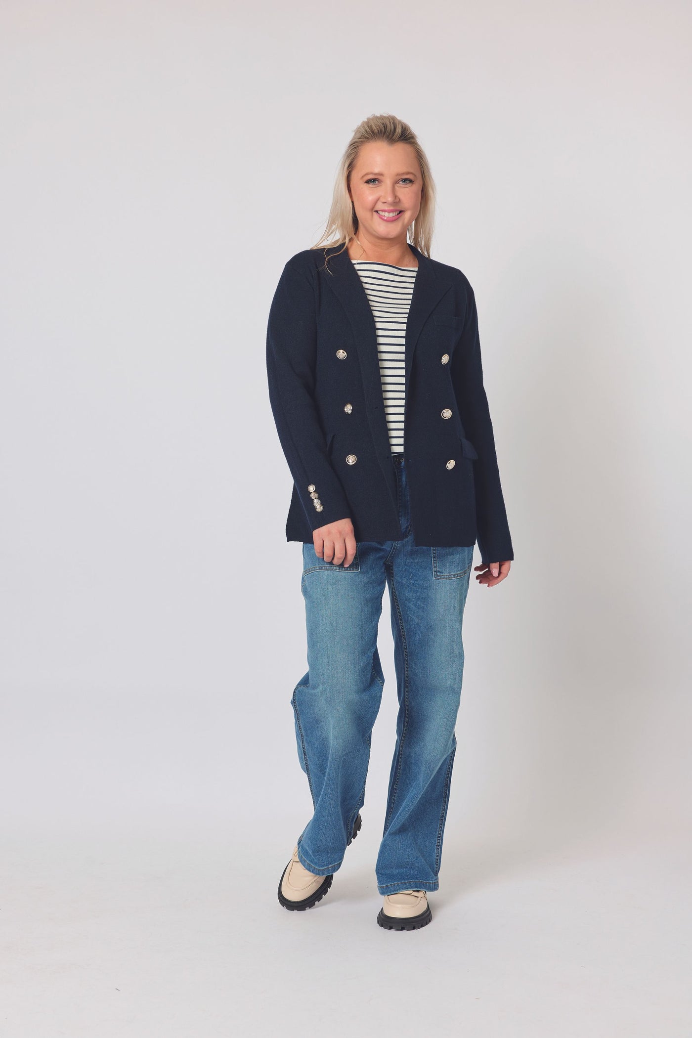 LUCY KNIT JACKET - 45303GS