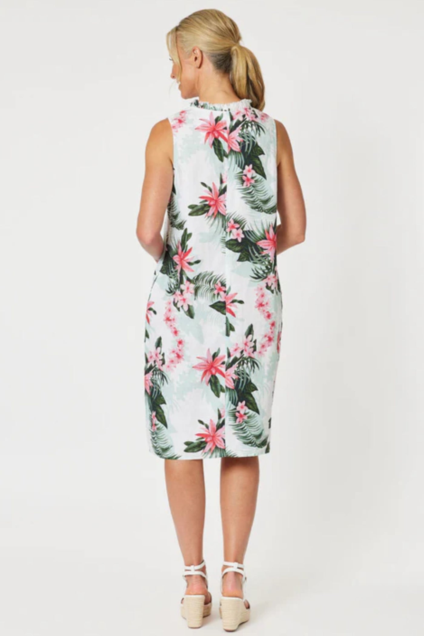 PARADISE PRINT DRESS - 45663GS