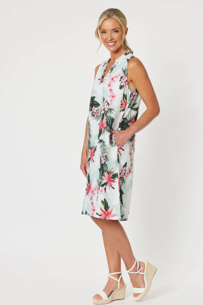 PARADISE PRINT DRESS - 45663GS