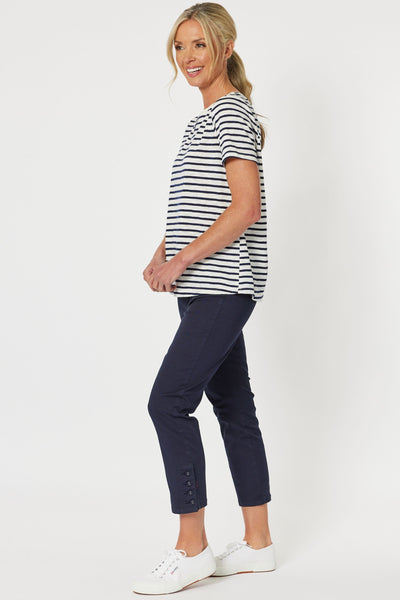 CLASSIC STRIPE TEE - 45698GS