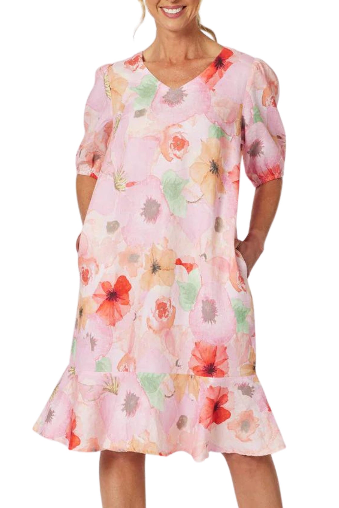 BRIGHTON POPPY DRESS - 45954GS