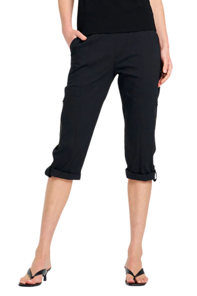 CROPPED ZIP CARGO - F651386