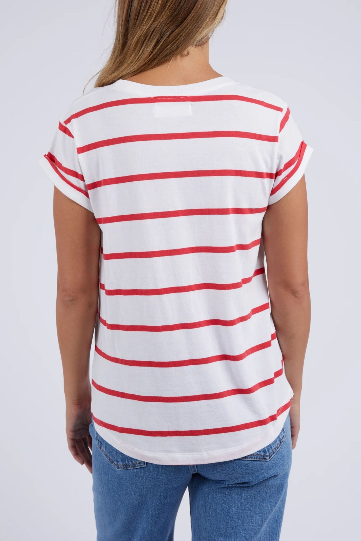 MANLY STRIPE TEE - 55X0181