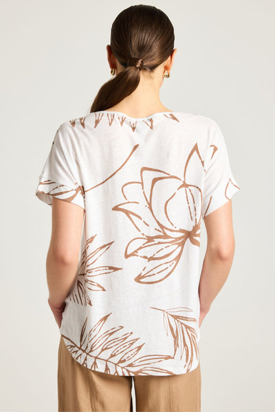 FERN TREE PRINT TEE - YT25S7000