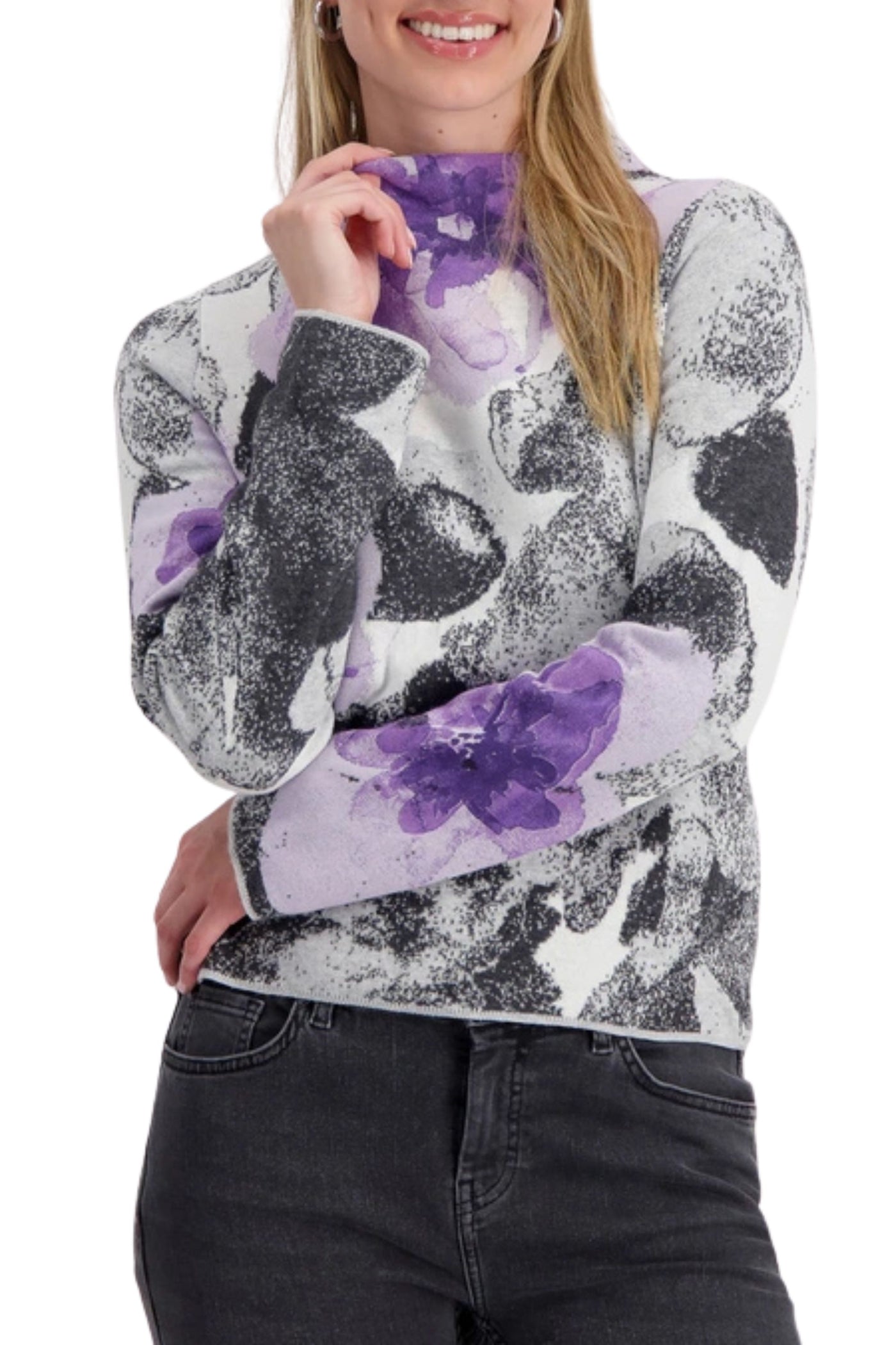 FLORAL KNIT - 808430MNR