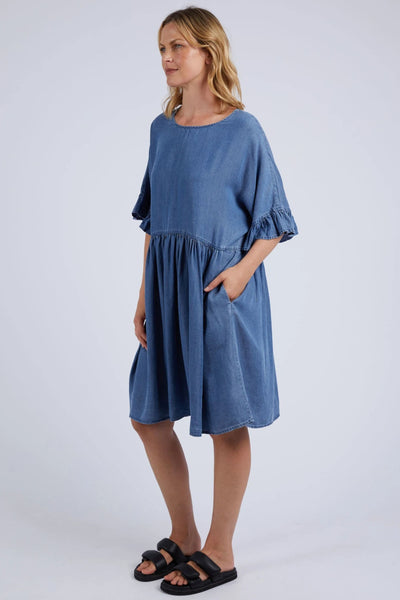 CHARLIE CHAMBRAY DRESS - 8148022