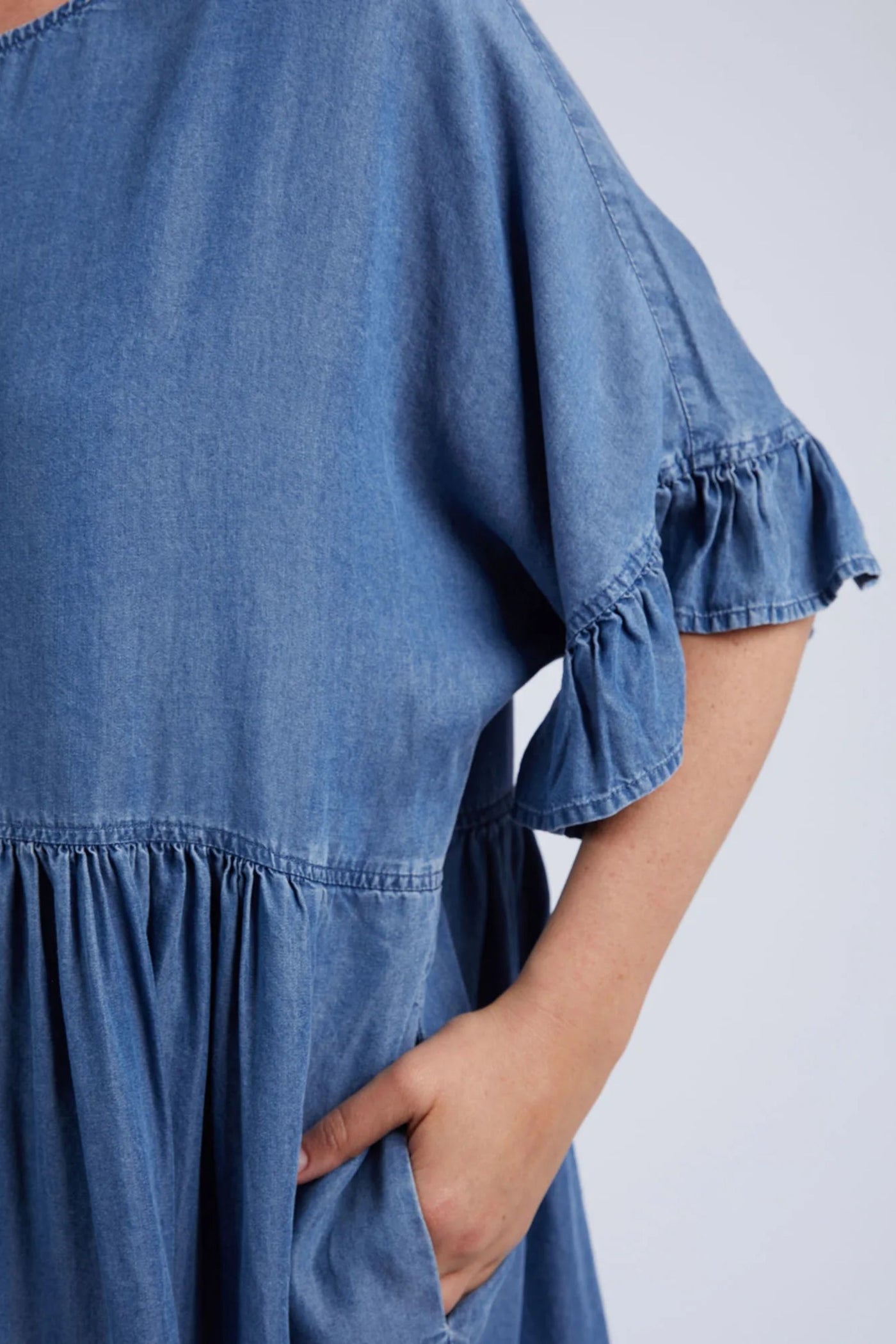 CHARLIE CHAMBRAY DRESS - 8148022