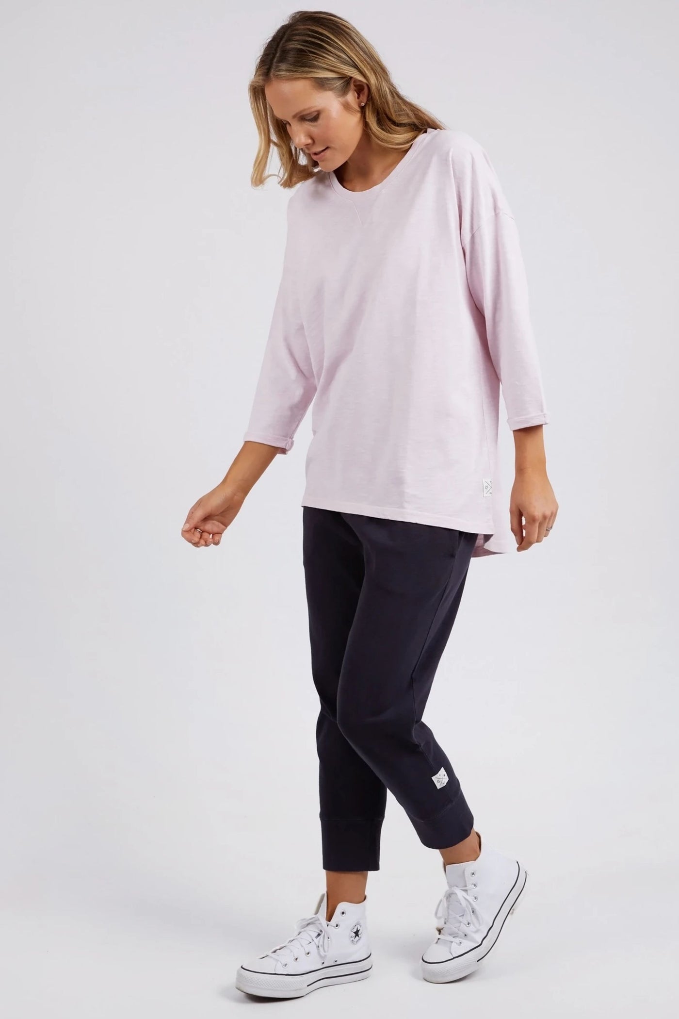 ANNIE 3/4 SLV TEE - 81X4134