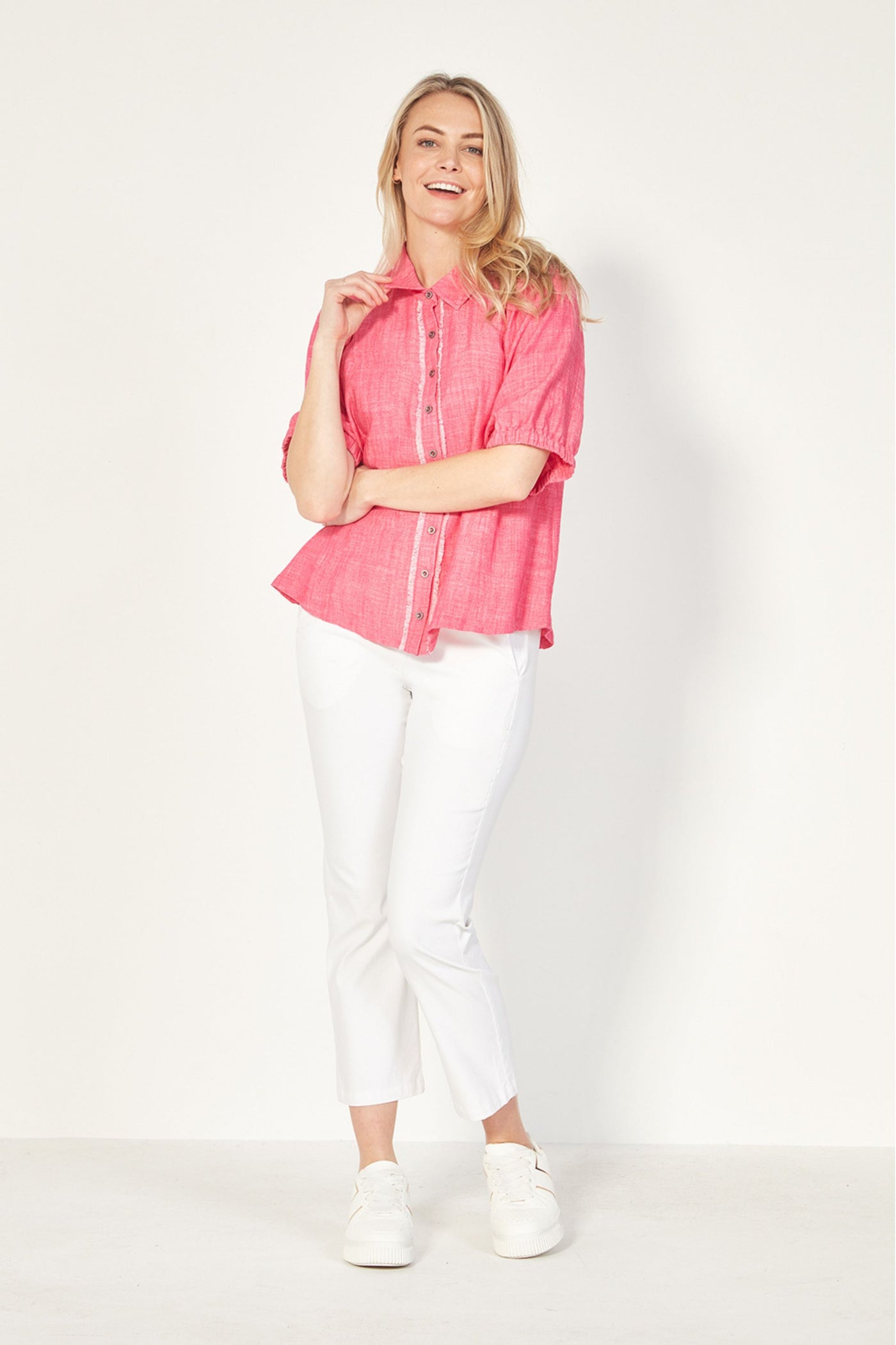 ENRICH BLOUSE - 9526BR