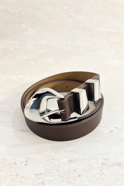 PEBBLE DOME BUCKLE BELT - AWBE7146