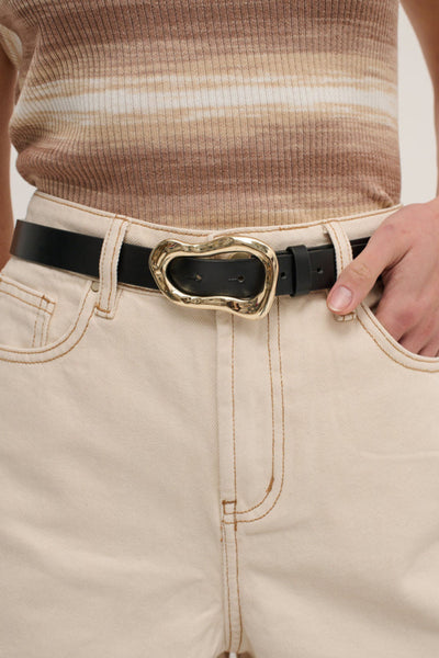 ORGANIC BUCKLE BELT - AWEB7181