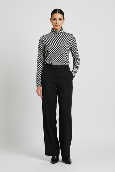 CAMILLA TOP - 35-3668 8 / GREY TOP