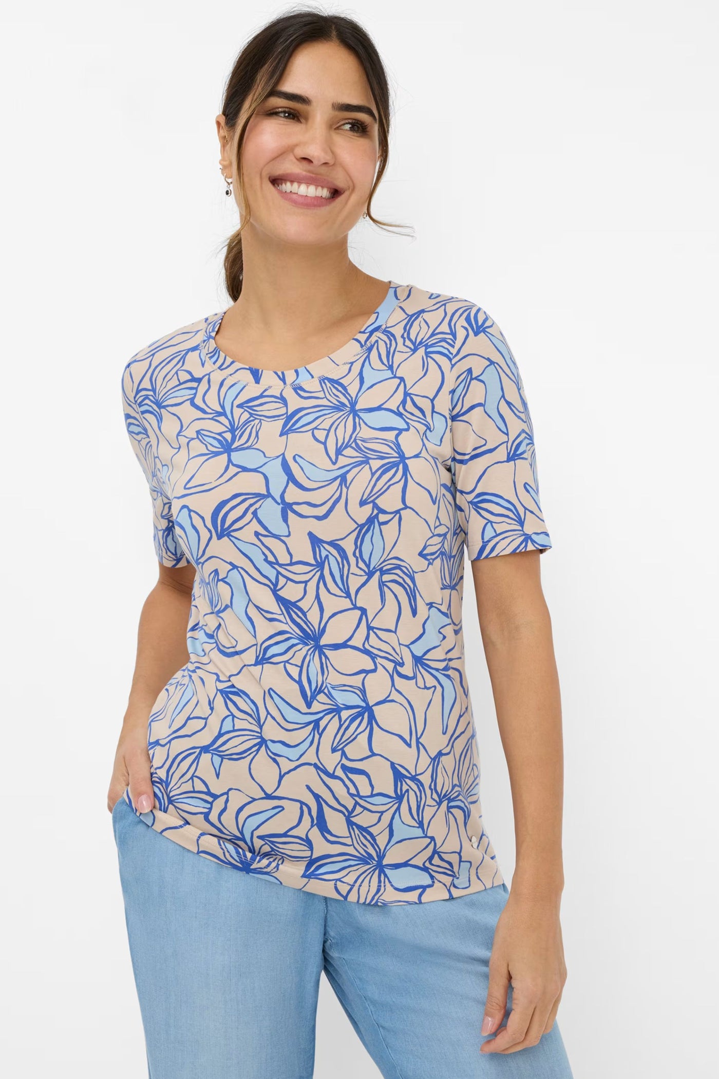 CARINA JERSEY TEE - 36-3628