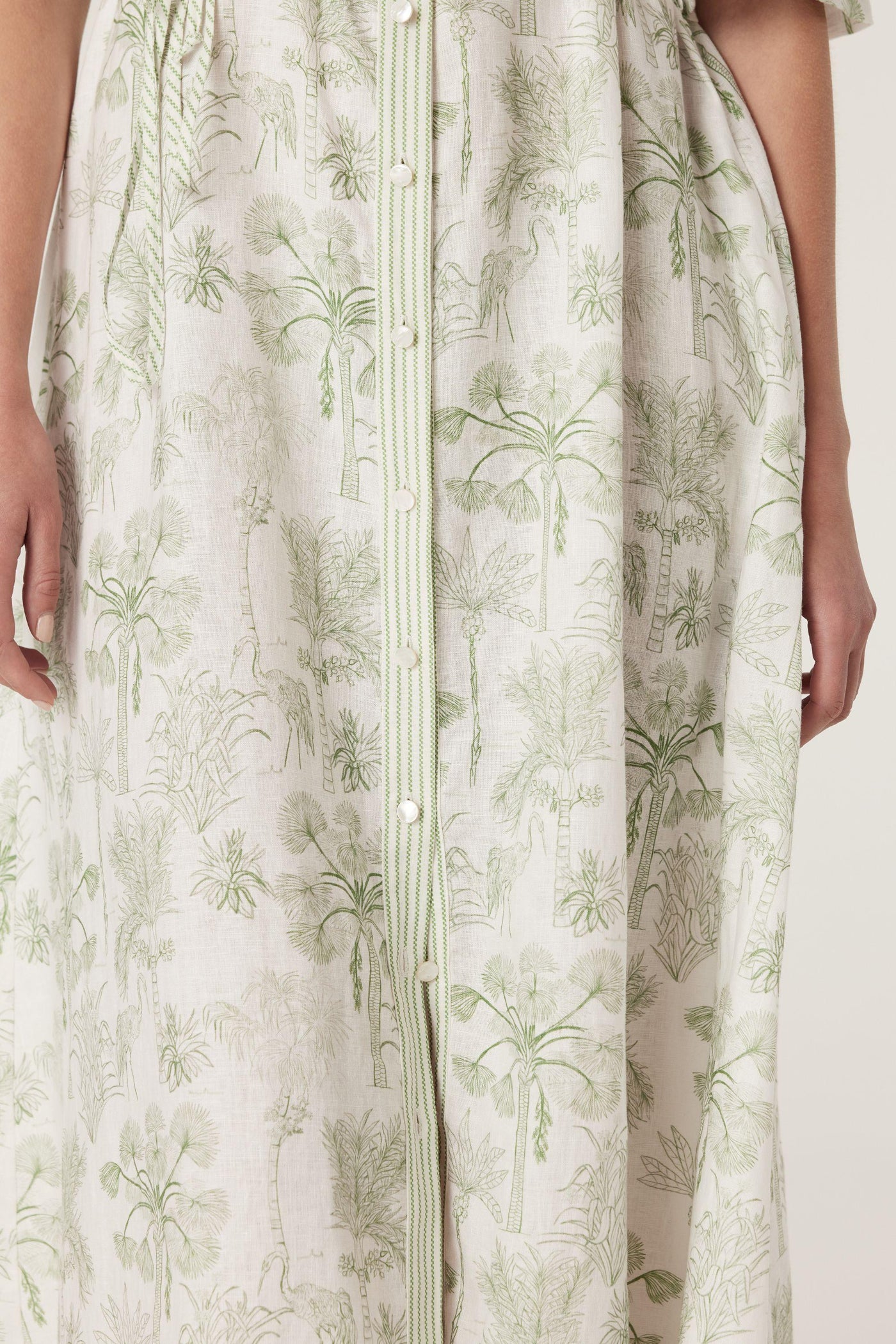 AVONDALE LINEN DRESS - CSS25356
