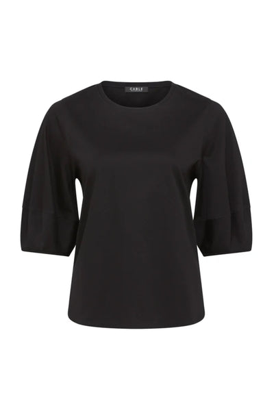 PIMA LANTERN SLEEVE TOP - CSC1084 TOP