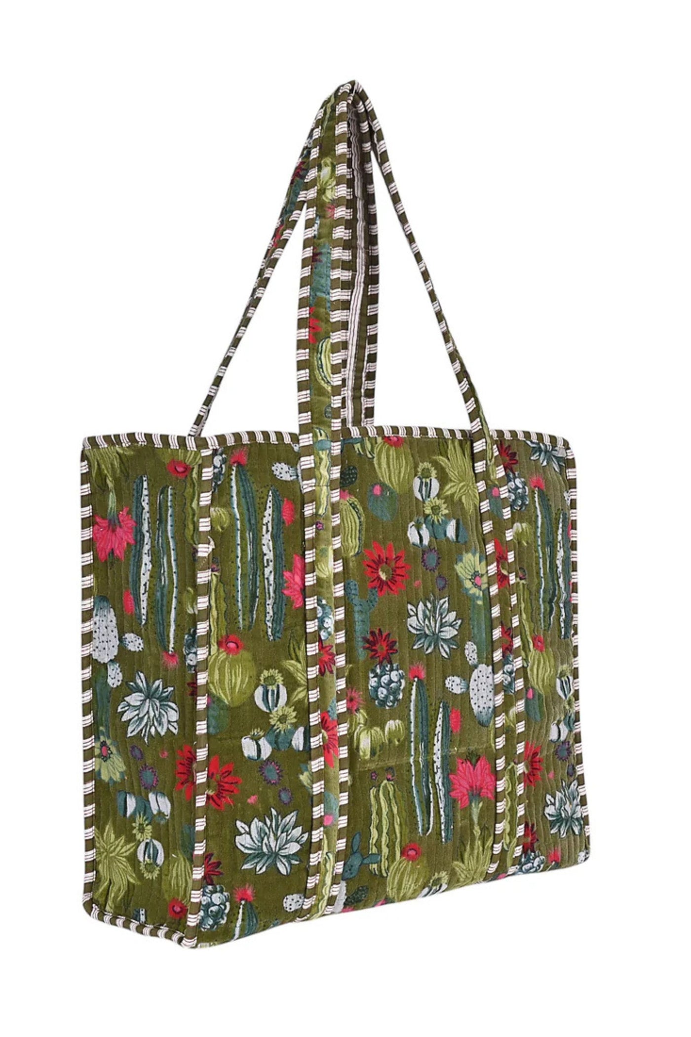 CACTUS VELVET TOTE - VTCAP00