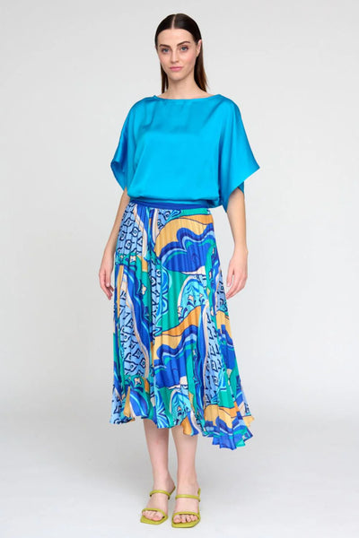 CHECENA PRINT SKIRT