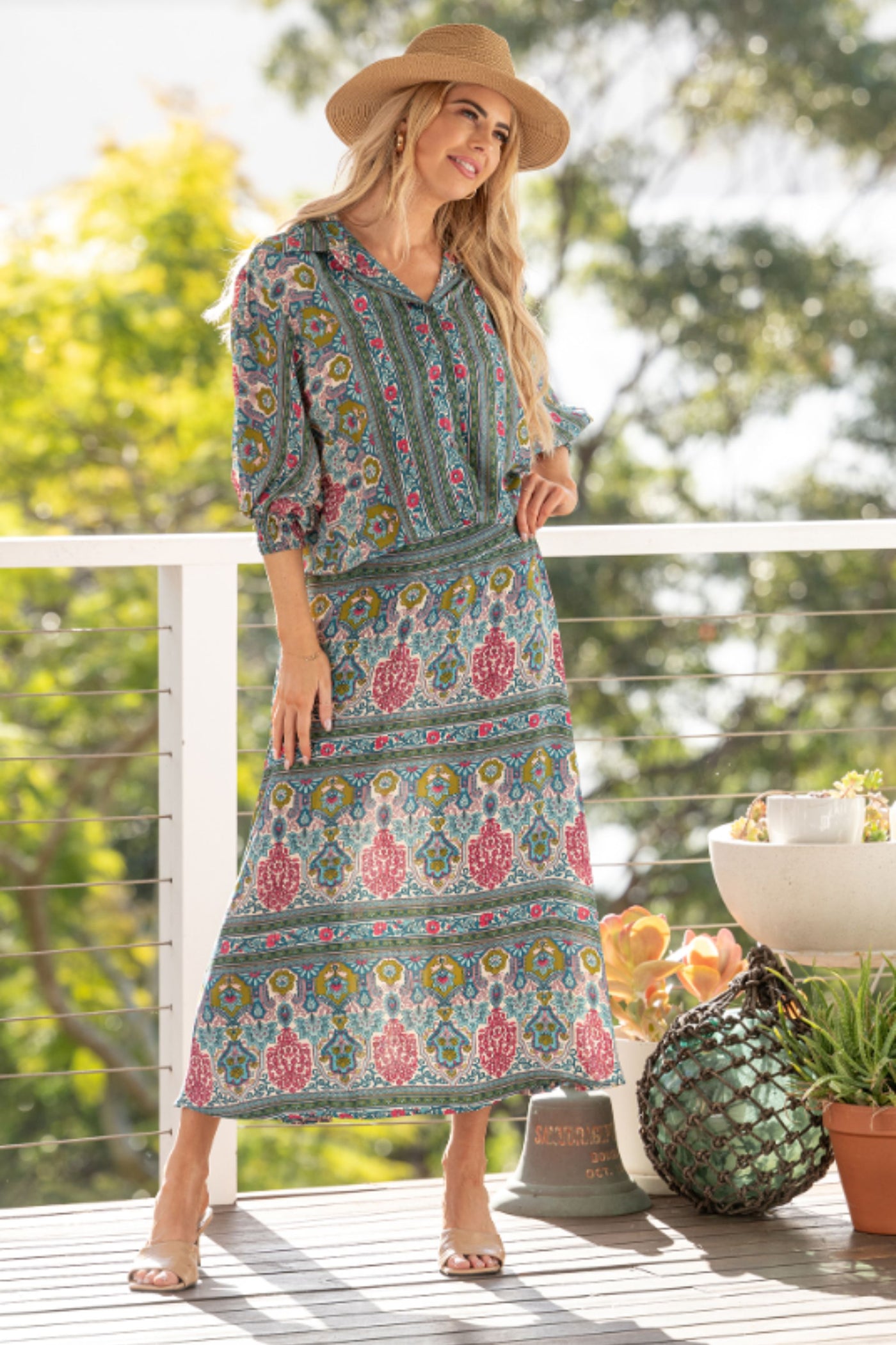 ASHANTI A-LINE SKIRT - SKT-02
