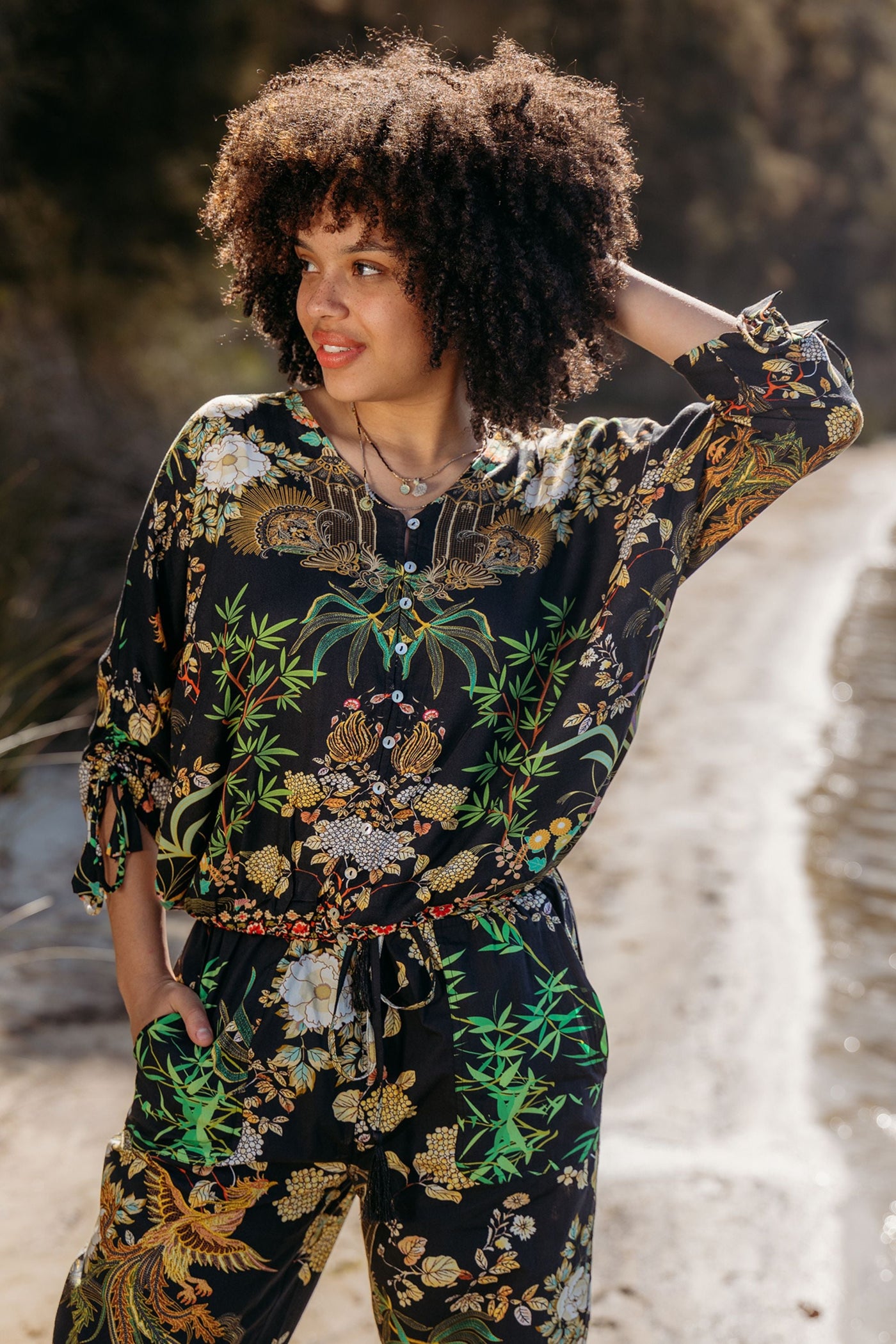 PHOENIX NIGHT ANISSA TOP - TOP-1857-PHXNGT TOP