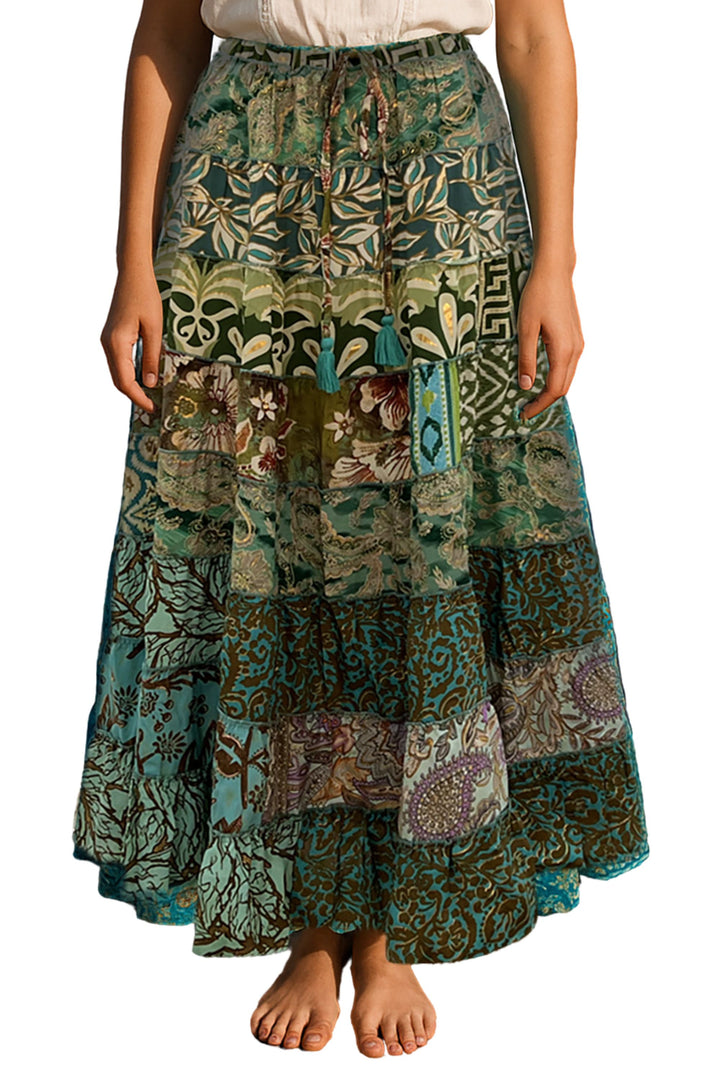 STEVIE SKIRT - SKT-14192-GRN