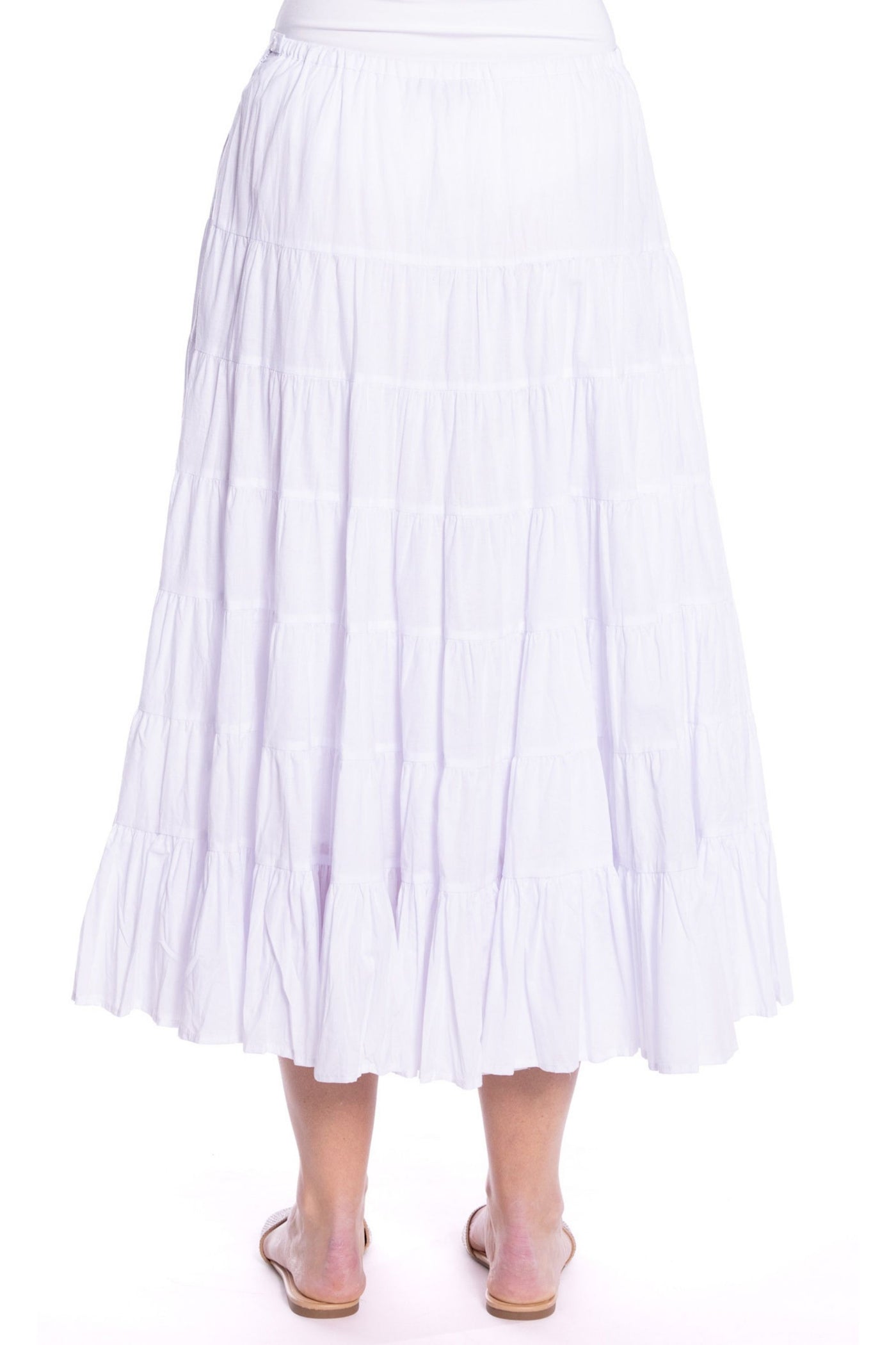 VOILE TIERED SKIRT - CLM486