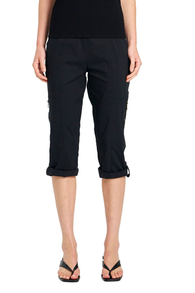 CROPPED ZIP CARGO - F651386