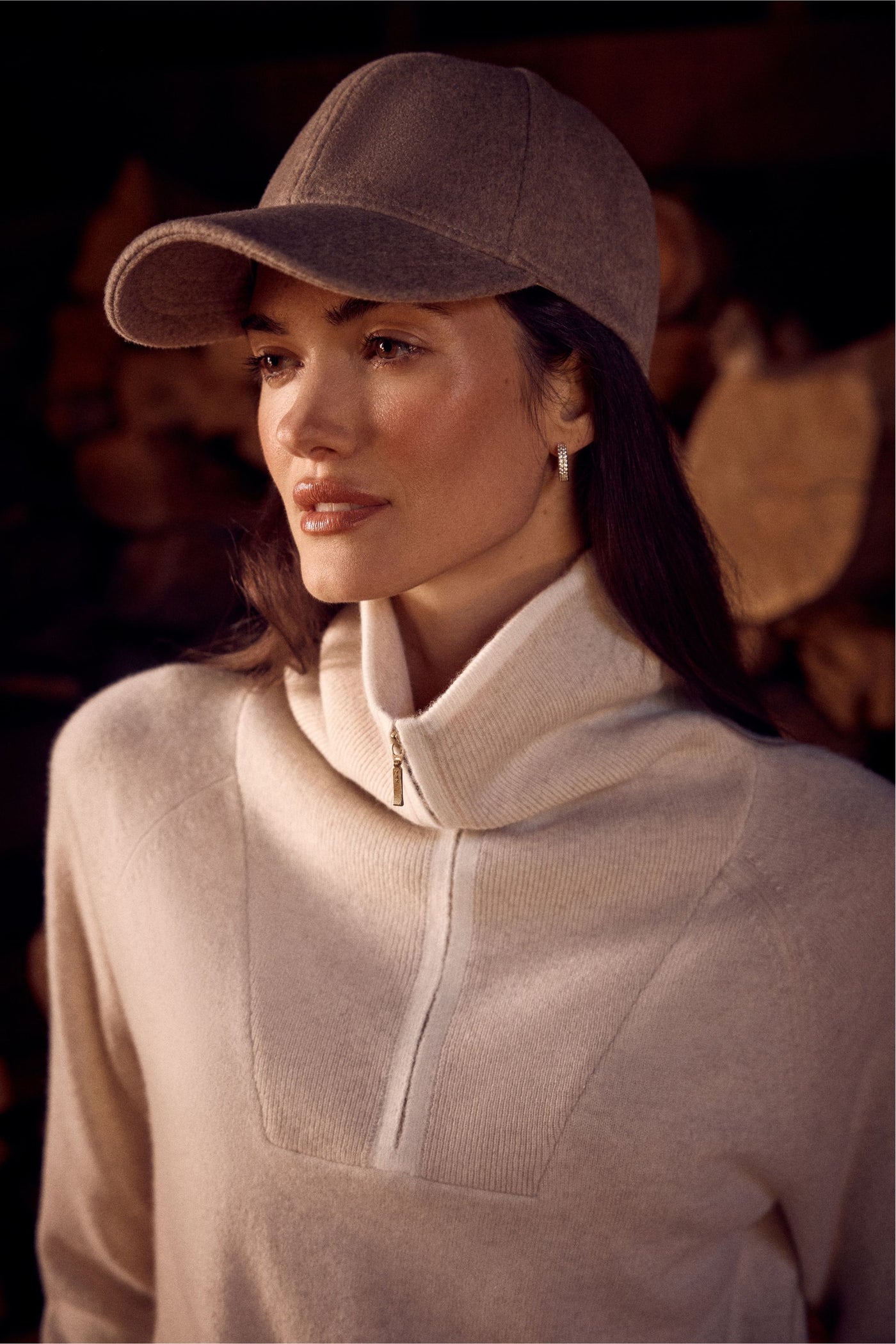 WOOL CASHMERE CAP - CSC1075