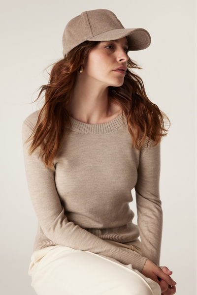 WOOL CASHMERE CAP - CSC1075