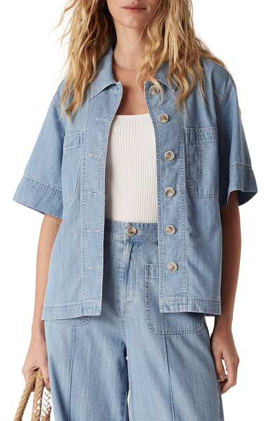 CABLE-CSS24488-ELLIE-TOP-CHAMBRAY