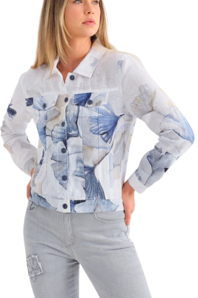 LINEN JACKET - 25791DC