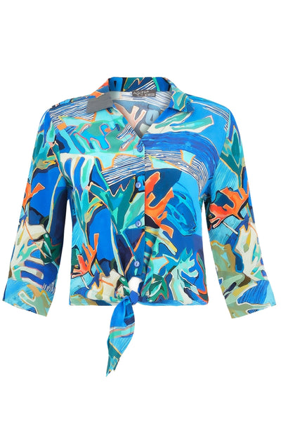 PRINTED TIE SHIRT - 25683DC