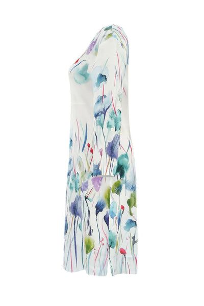TAB SLEEVE DRESS - 25783DC