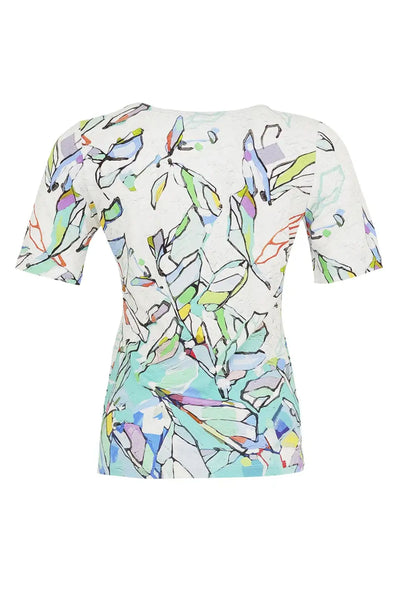 V NECK TOP - 25613DC