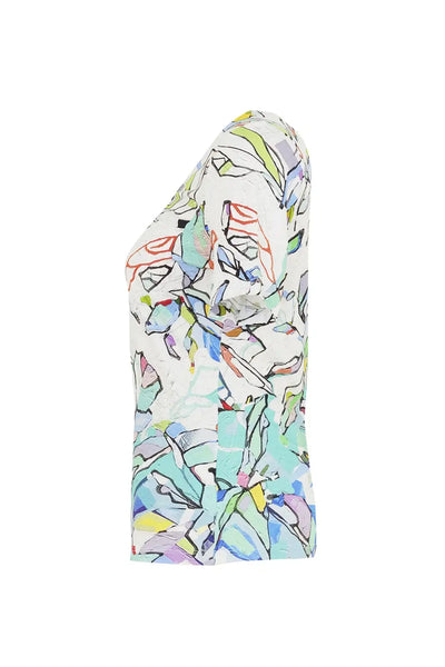 V NECK TOP - 25613DC