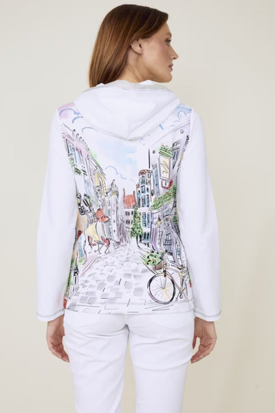 ZIP THRU HOODY - 25727DC
