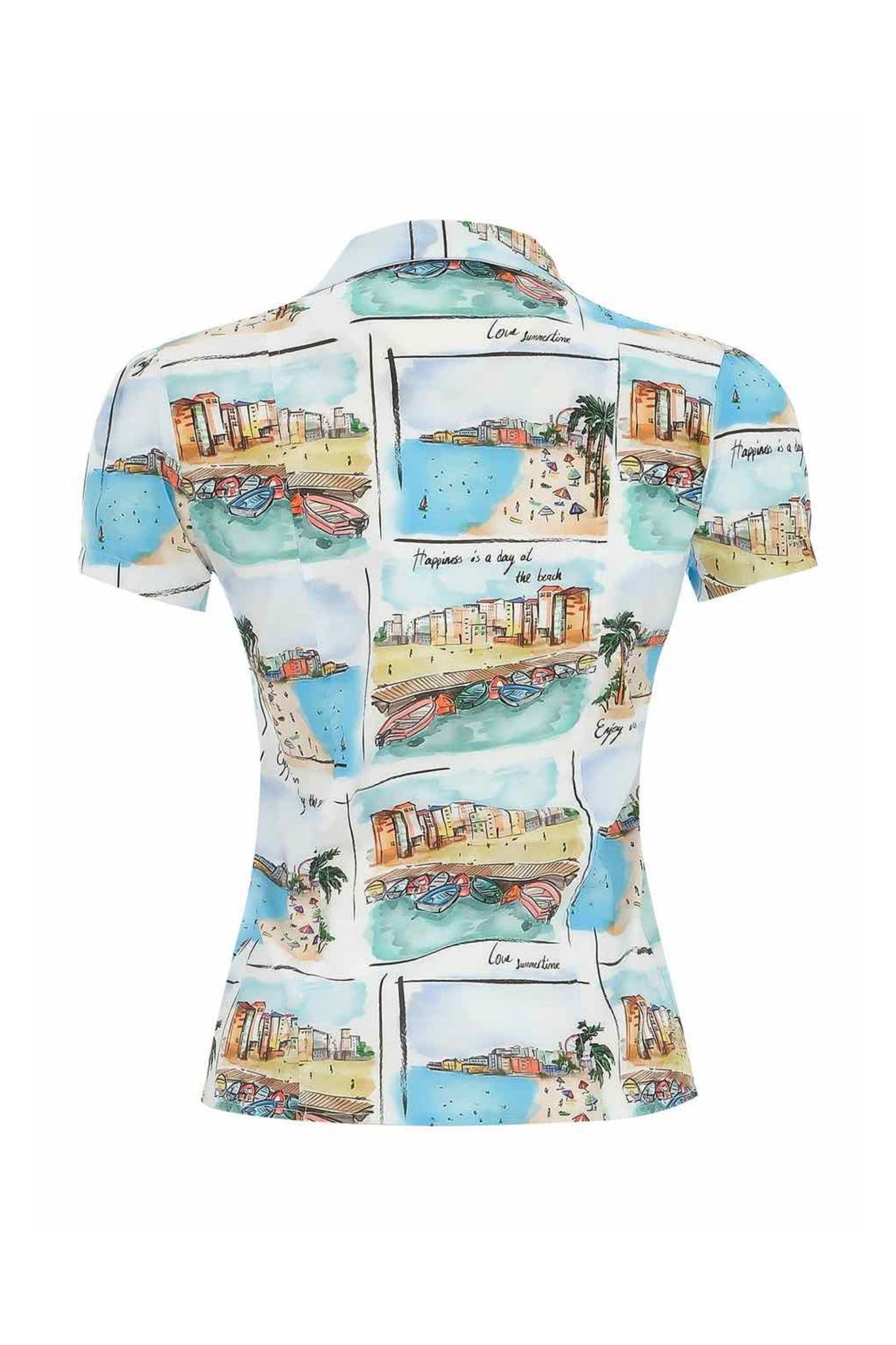 ZIP THRU SHIRT - 25113DC